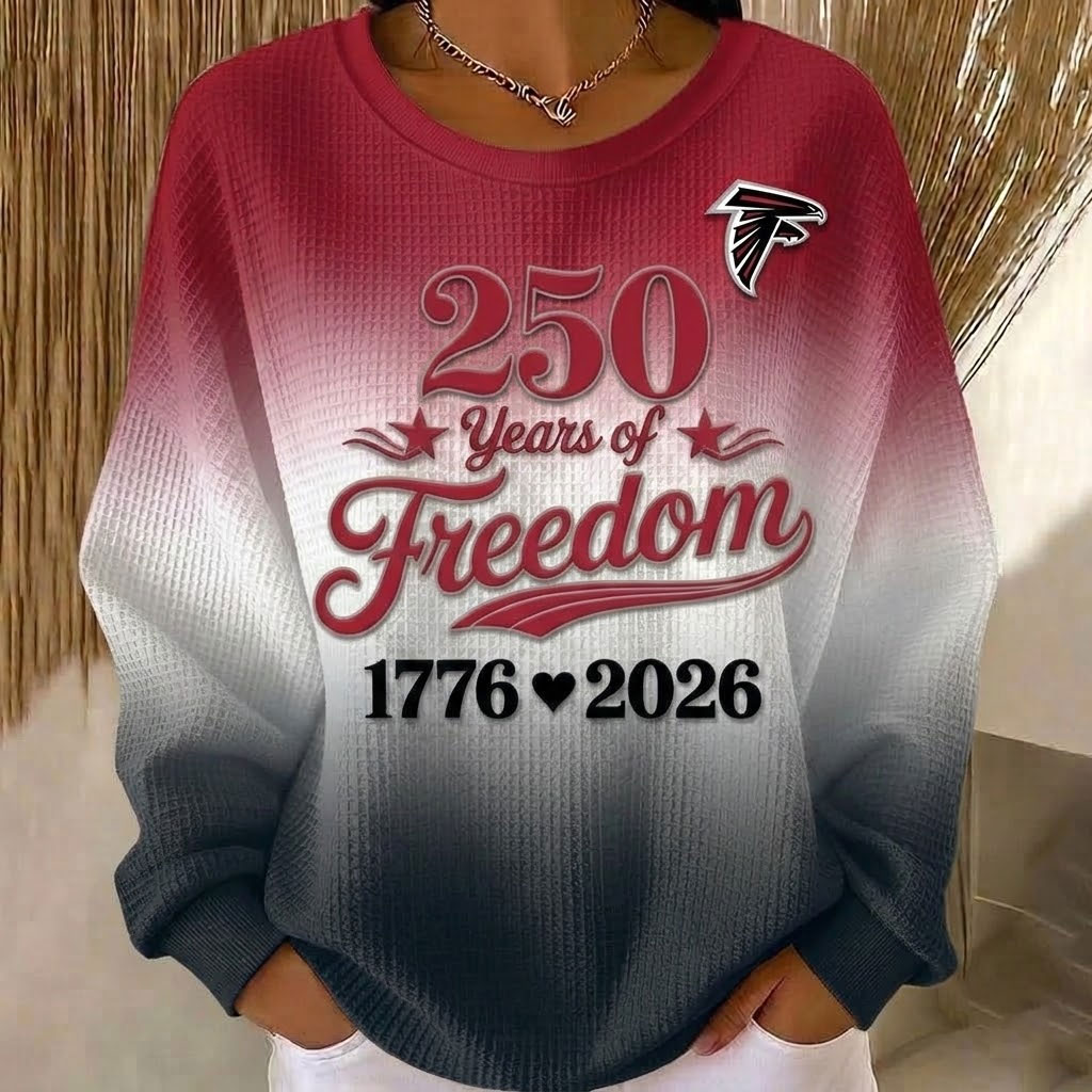 Atlanta Falcons US 250th Anniversary Long Sleeves Dynamic Knit Sweater