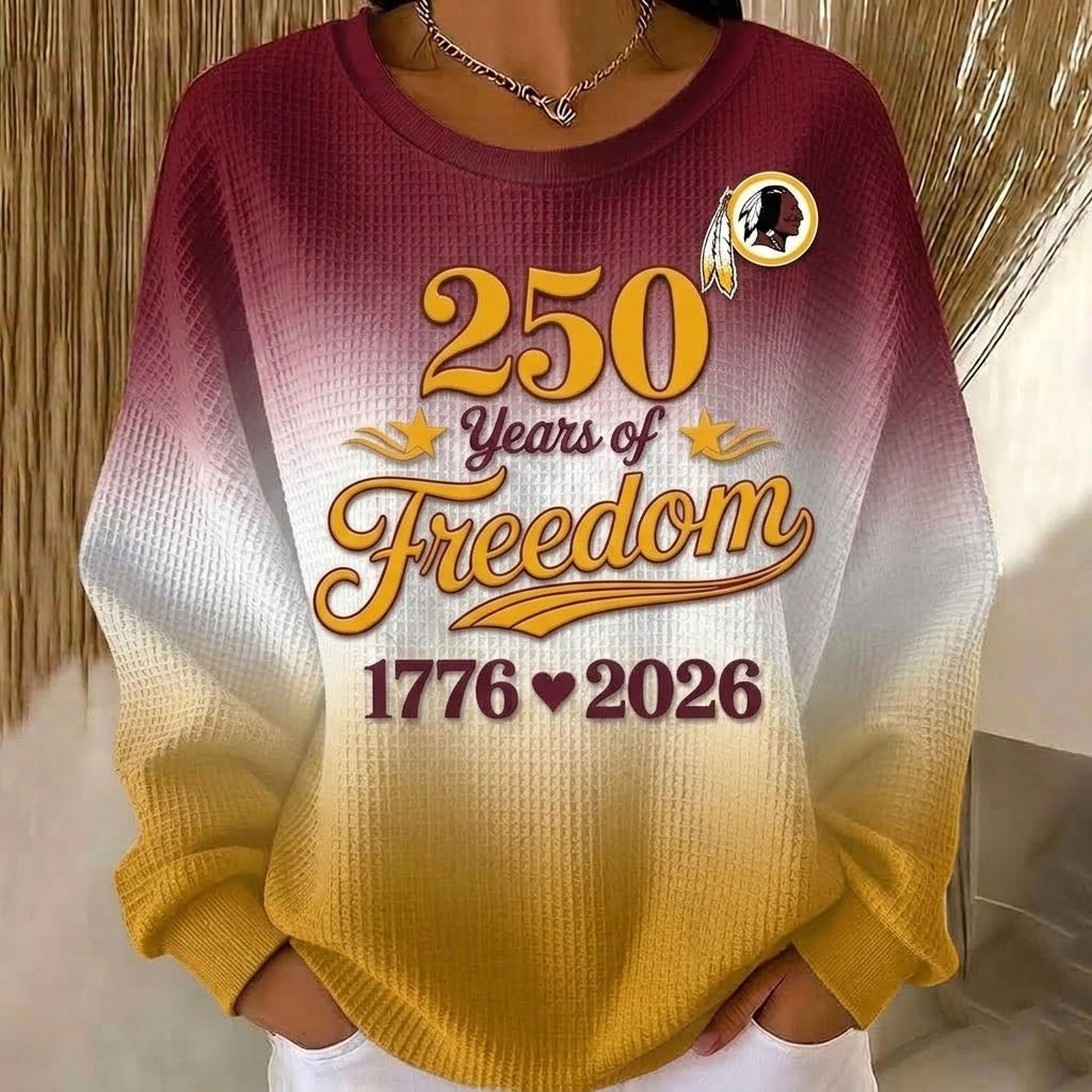 Washington Redskins US 250th Anniversary Long Sleeves Dynamic Knit Sweater