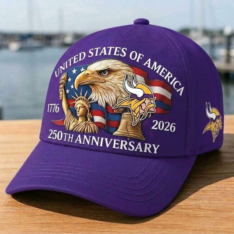 Vikings US 250th Anniversary Classic Cap