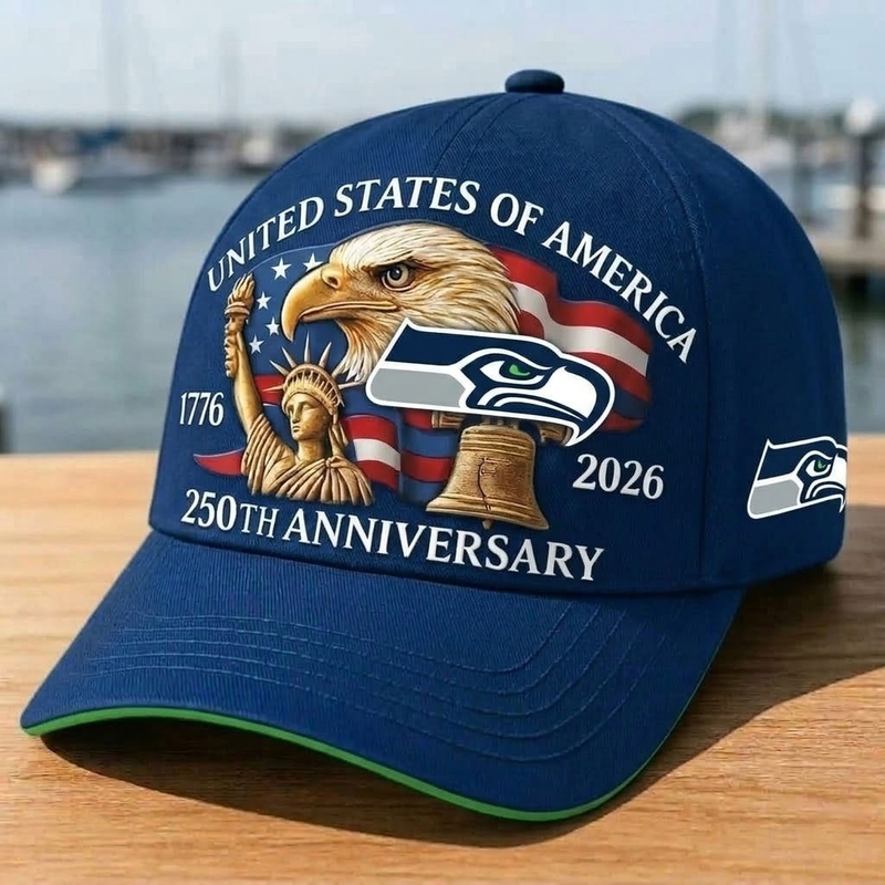Seahawks US 250th Anniversary Classic Cap GTS015493