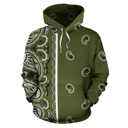 Bandana All Over Printed Hoodie 