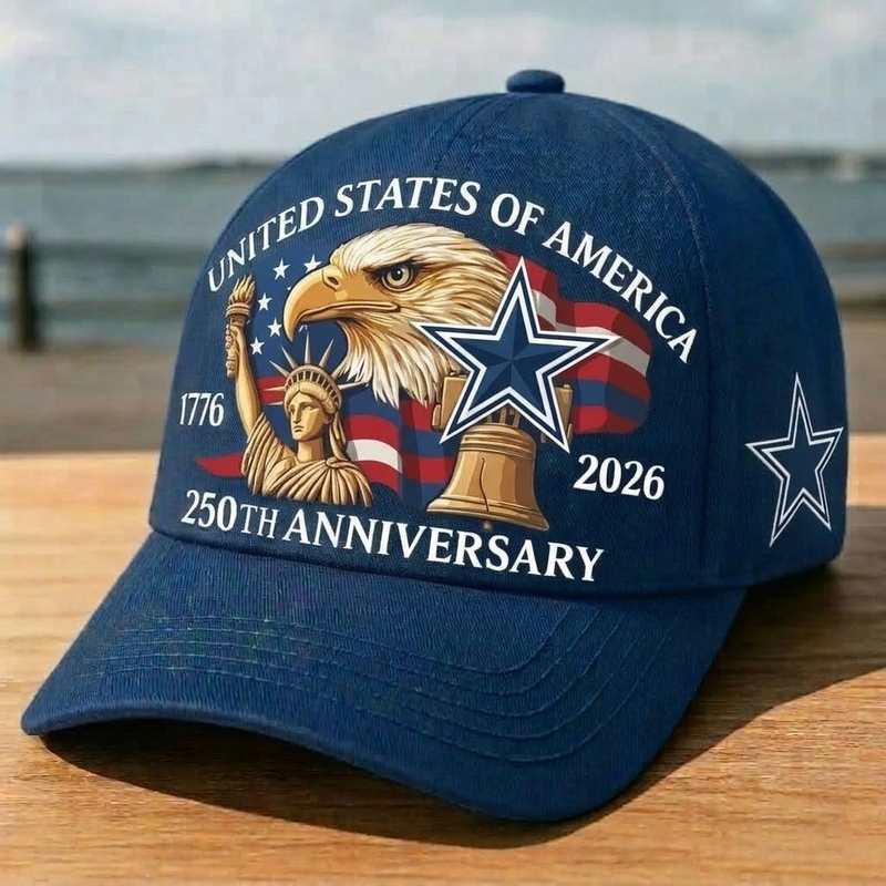 Cowboys US 250th Anniversary Classic Cap