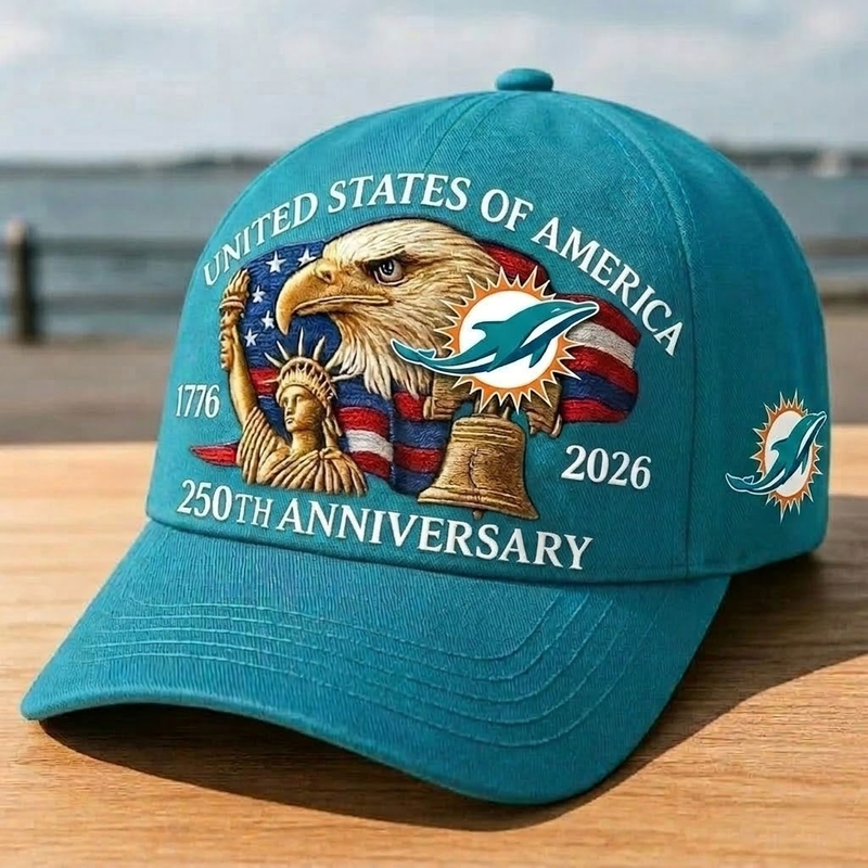 Dolphins US 250th Anniversary Classic Cap GTS015480