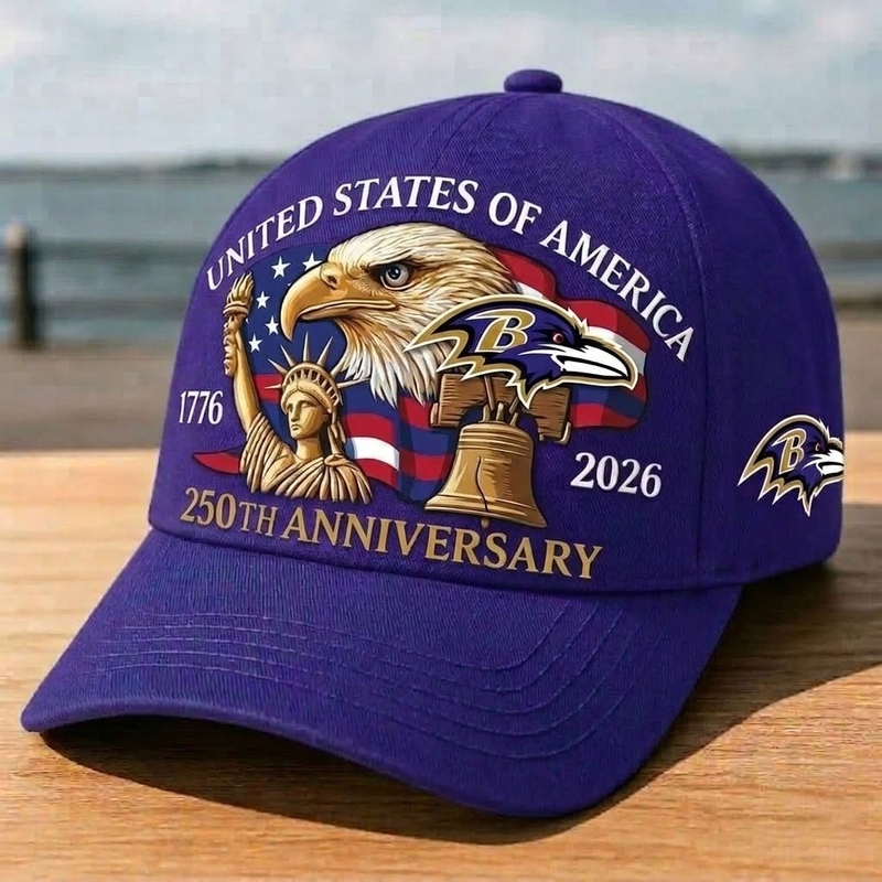 Ravens US 250th Anniversary Classic Cap GTS015498