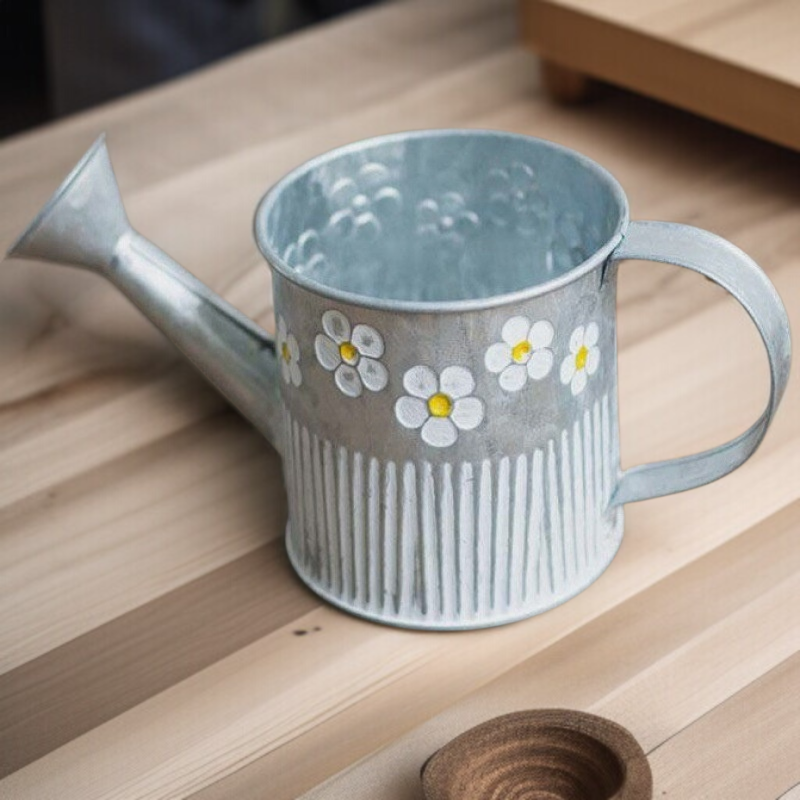 Stylish Iron Flower Container for Succulents and Floral Arrangements