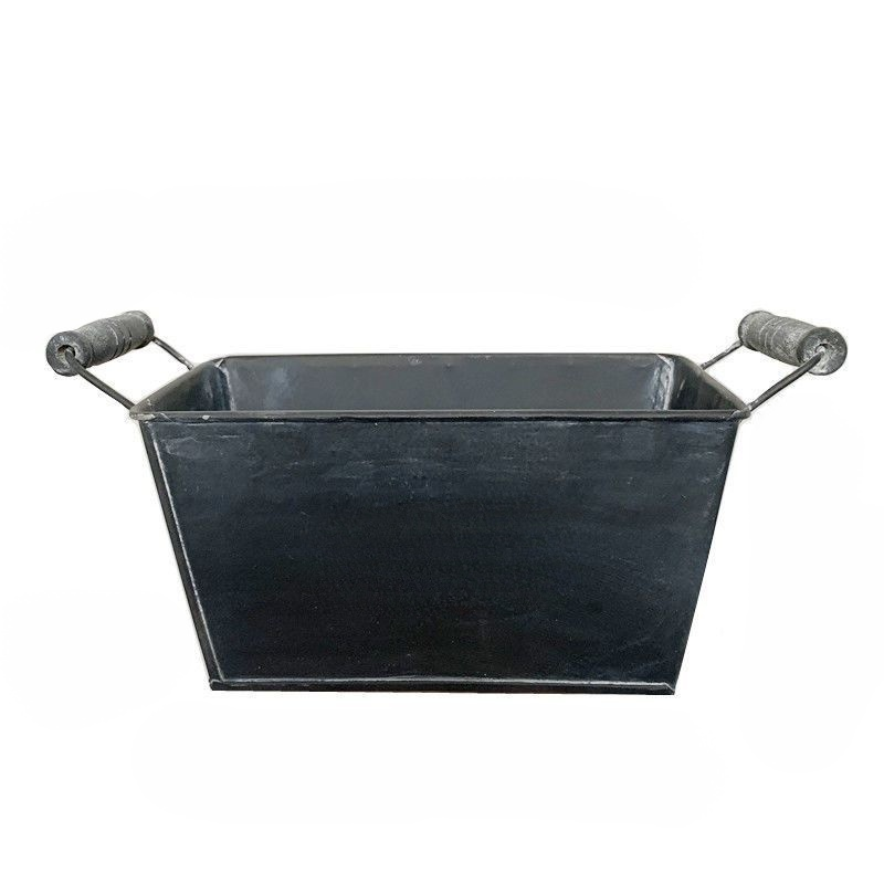 Stylish Iron Flower Container for Succulents and Floral Arrangements