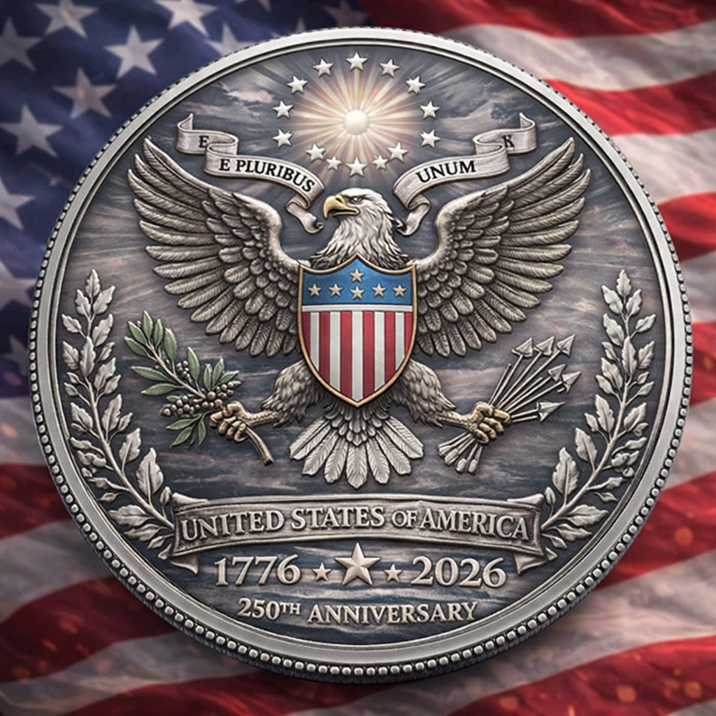 🔥Flash Sale 60% OFF - American Revolution 250th Anniversary Commemorative Coin