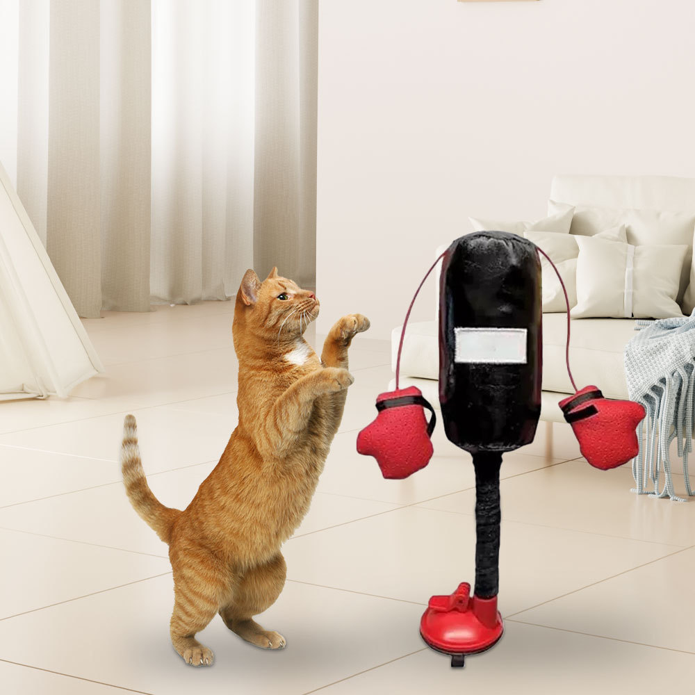 🔥HOT SALE NOW 49% OFF - Yopoll Interactive Cat Punching Bag Toy 🐱🥊