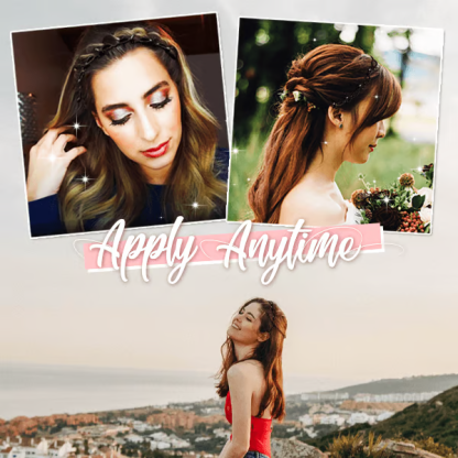 Double Bangs Hairstyle Hairpin(2PCS)