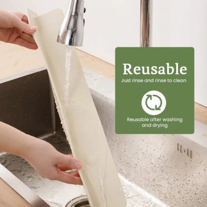 🏆Hot Sale⚡Kitchen Sink Splash Guard - Keep Your Counter Dry & Clean💧