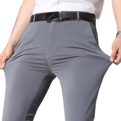 Men's ice silk suit pants-Buy 2 Save $20