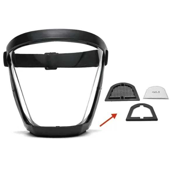🔥🔥Last Day 49% OFF - 🛡️Anti-Fog Full Face Shield👓🔥