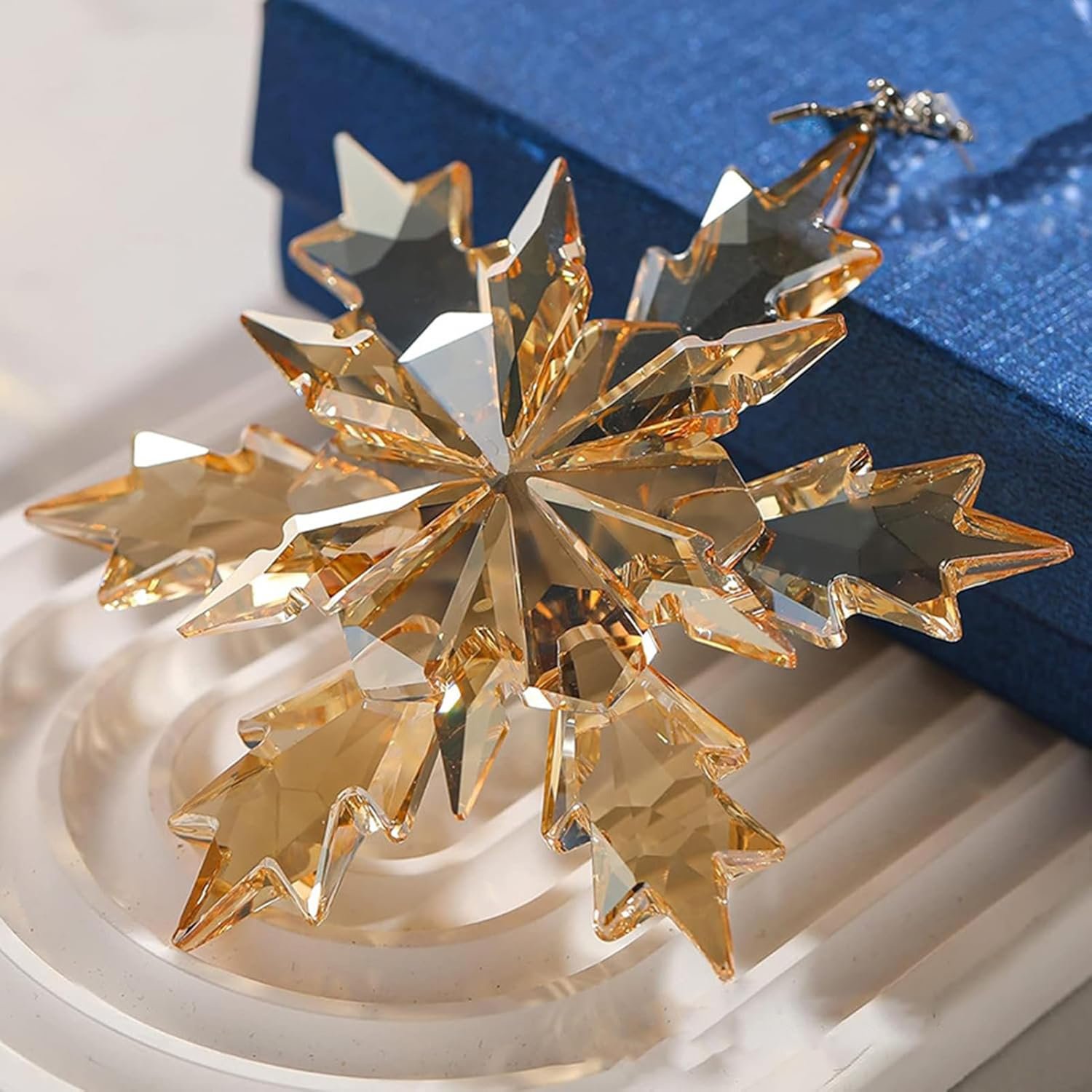 💖Perfect Gift❄️Crystal Snowflake Suncatcher