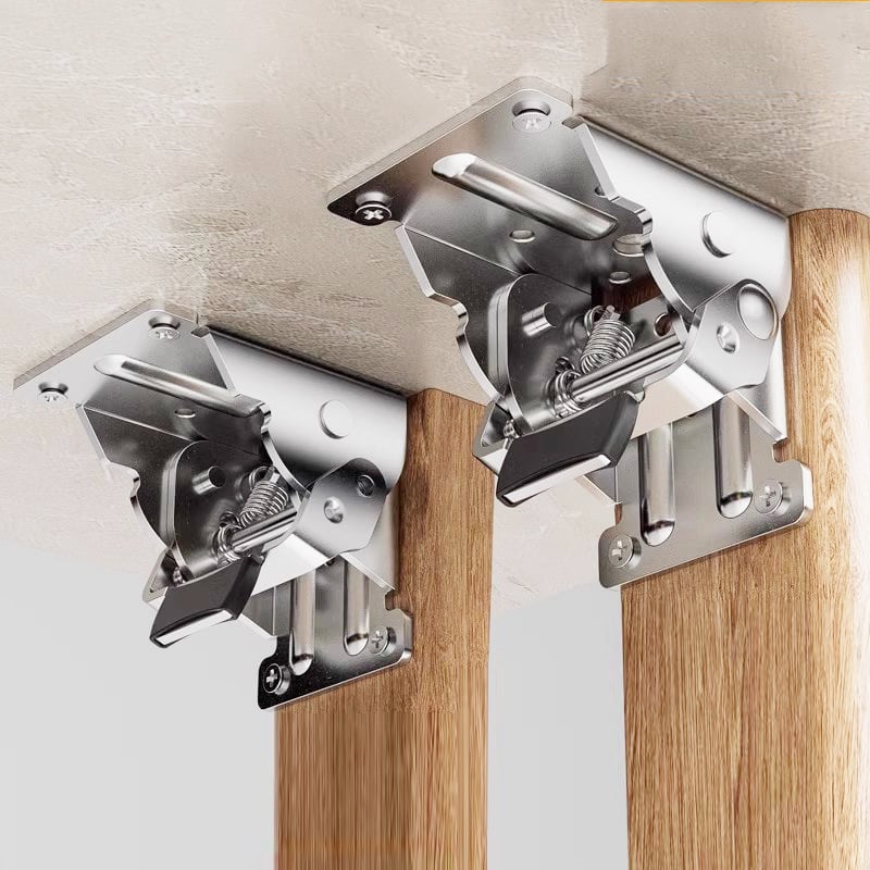 Woyuosn Heavy Duty Folding Brackets with 90° Self-Locking