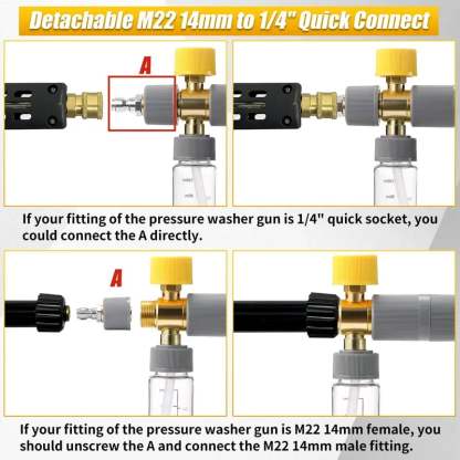 🔥LAST DAY 75% OFF - 💦2-in-1 High-Pressure Car Washer Nozzle Accessories