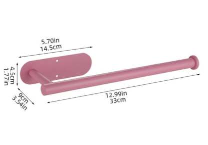 🧻Under Cabinet Paper Towel Holder – Declutter Your Kitchen Counter in Seconds ✨