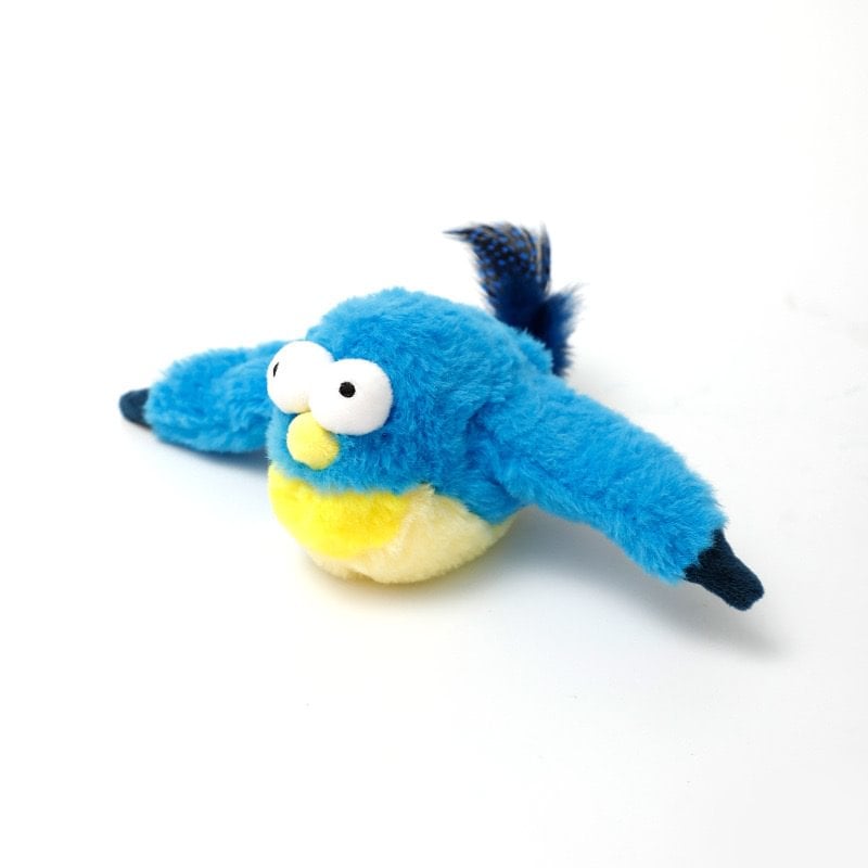 Flapping Bird Cat Toy – USB Rechargeable & Motion‐Activated Chirping Bird