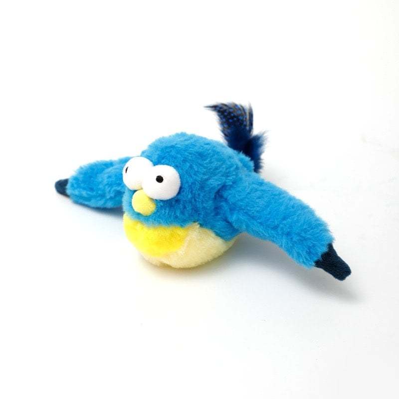 Flapping Bird Cat Toy – USB Rechargeable & Motion‐Activated Chirping Bird