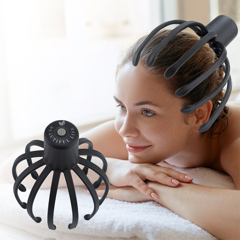 🏆Flash Sale -🐙 Octopus Head Massager-Your head relaxation tool is here!😎
