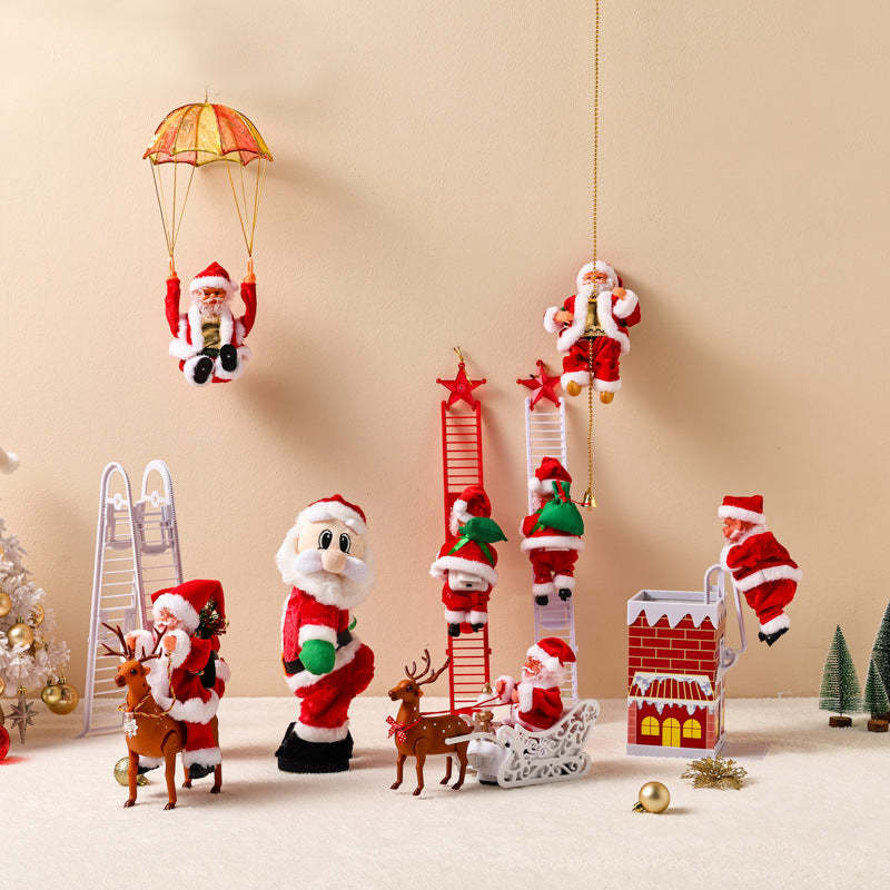 🔥🔥2025-Best Deal 🔥🔥 A complete set of Santa Claus toys/decorations to liven up your home/Christmas gifts