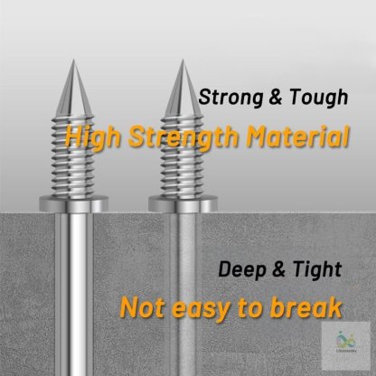 Double Head Skirting Thread Seamless Nail