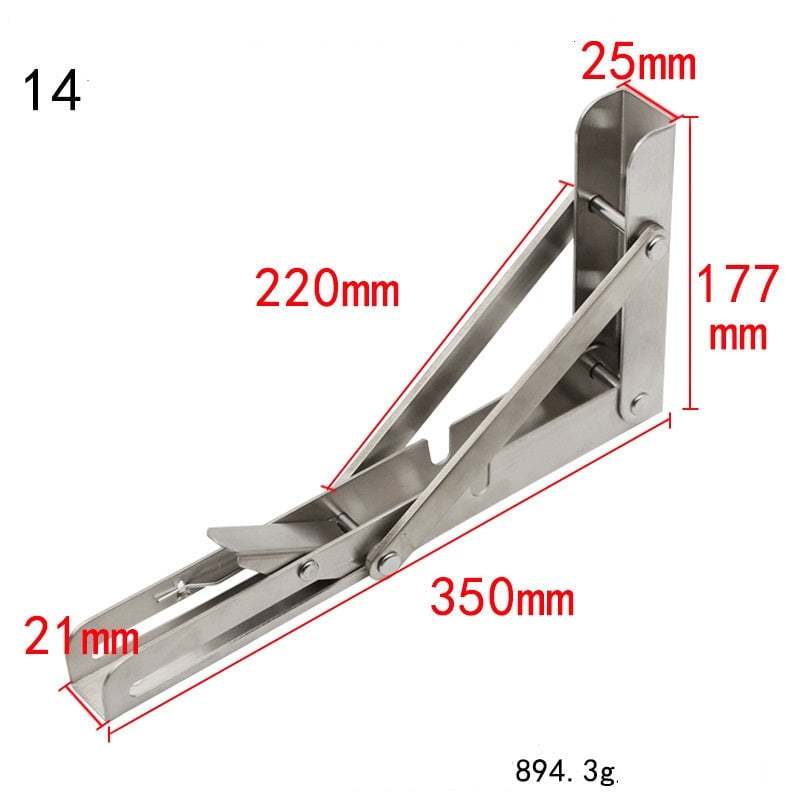 (✨FACTORY OUTLET-49% OFF)⏰DIY Wall Mounted Folding Bracket (2 PCS)