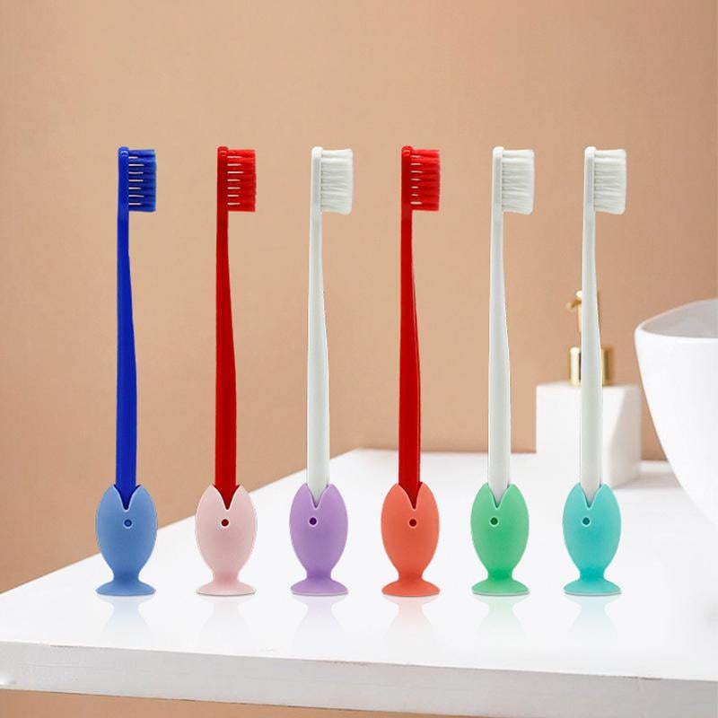 🐟Cute Standing Tooth Brush Cover Cap - buy 5 get 10 NOW(15pcs)