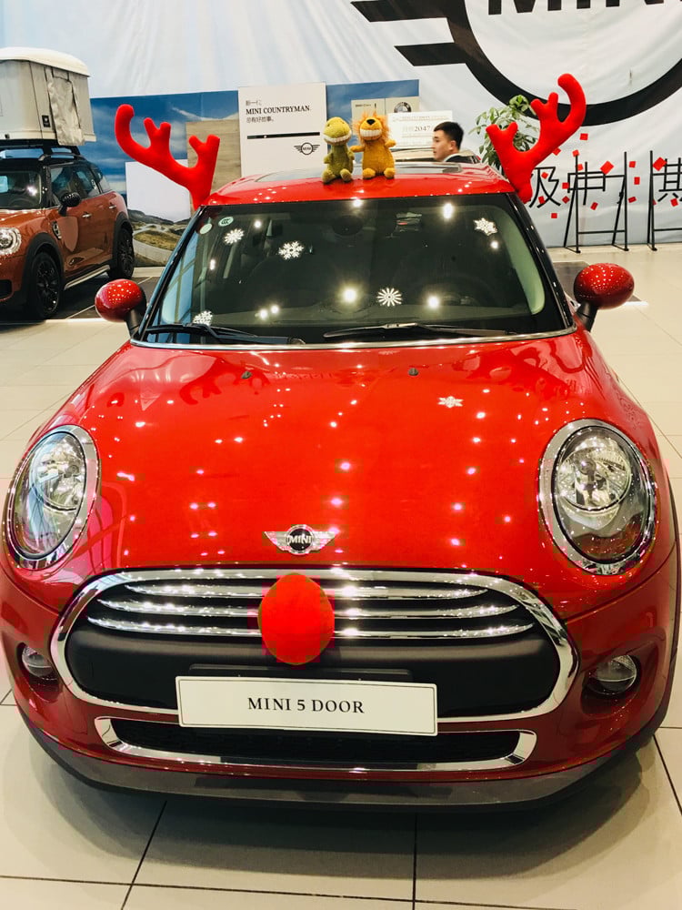 Funny Christmas  Car Antlers Decoration