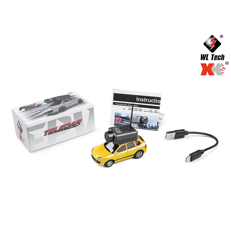 🚗APP-Controlled Fully Proportional FPV Mini RC Car with 3-Speed Modes