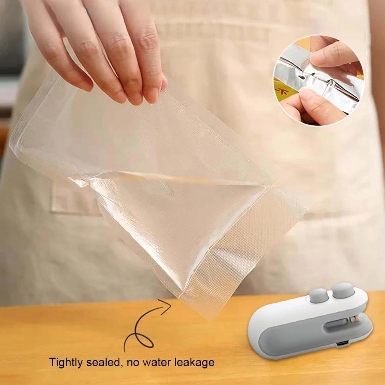 🔥🔥Last Day 49% OFF -🔒 Upgraded Mini Bag Sealer🔥🔥