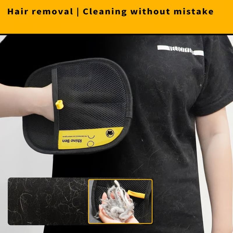 🌟 Magic Static-Free Pet Hair Remover Gloves! Effortlessly Clean Furniture, Bedding & Clothes 🧹🐾