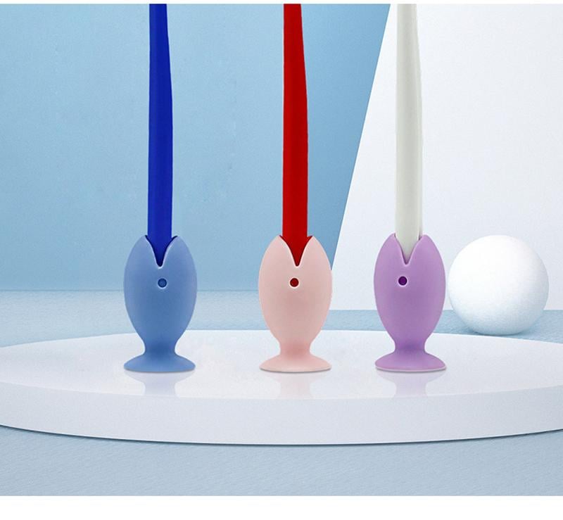 🐟Cute Standing Tooth Brush Cover Cap - buy 5 get 10 NOW(15pcs)