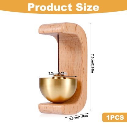 🔥LAST DAY 49% OFF - 🔔Suction Door Type Solid Wood Wind Chime🎵🔥