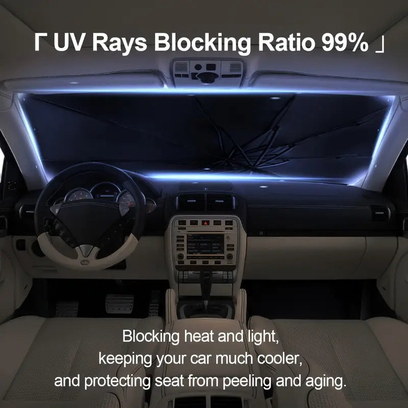 🔥Last Day Sale 49% OFF - 🚗Car shade Pro-Foldable Windshield Umbrella🔥