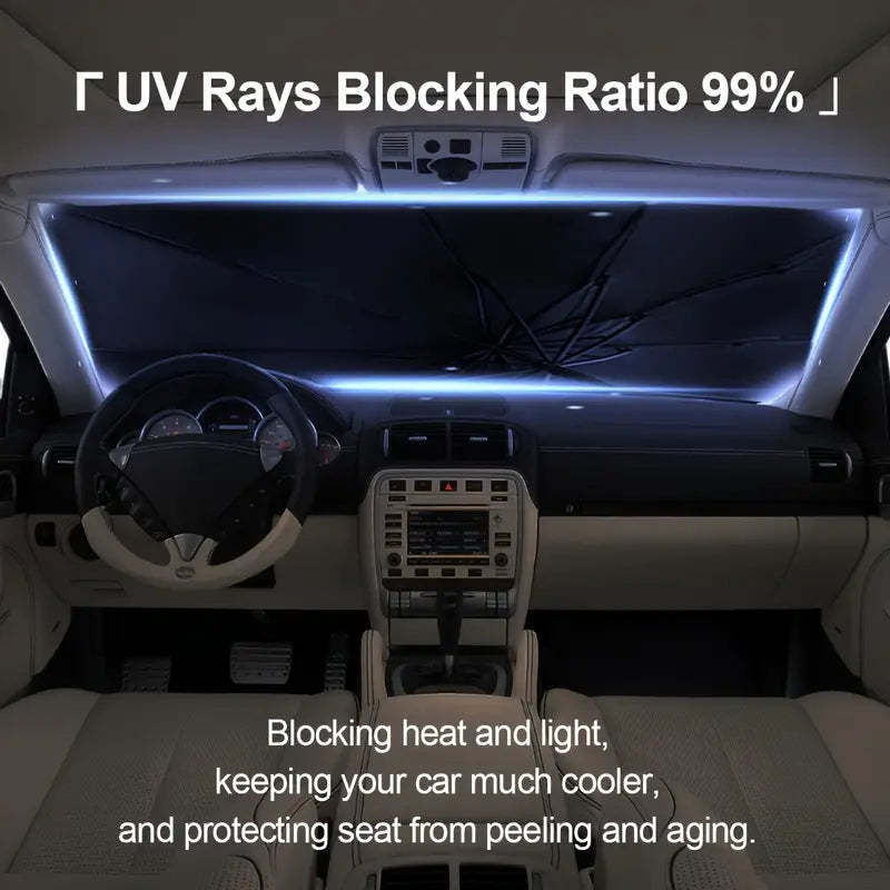 🔥Last Day Sale 49% OFF - 🚗Car shade Pro-Foldable Windshield Umbrella🔥