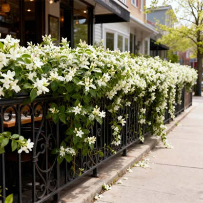 🏆 75K+ SOLD! 🌿❄️ Midnight Perfume Jasmine Seeds – Winter Planting, Perennial Blooms & Fragrant Garden Elegance 🌸