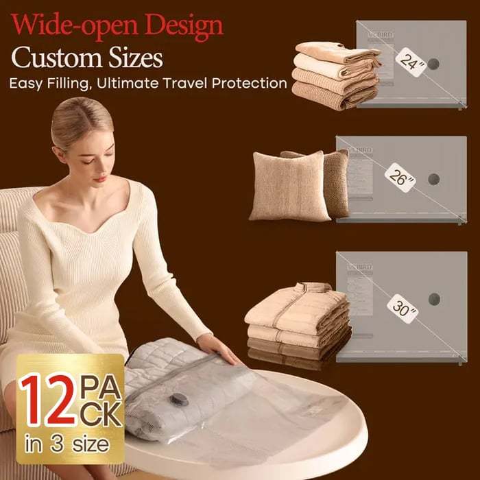 ✨Last Day 49% OFF✨X7 Cordless Travel Vacuum Bag