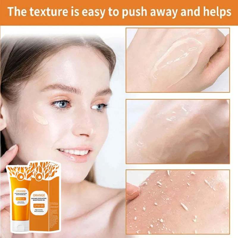 🌟 2026 Micro-Exfoliator--Orange Enzyme Exfoliating Gel
