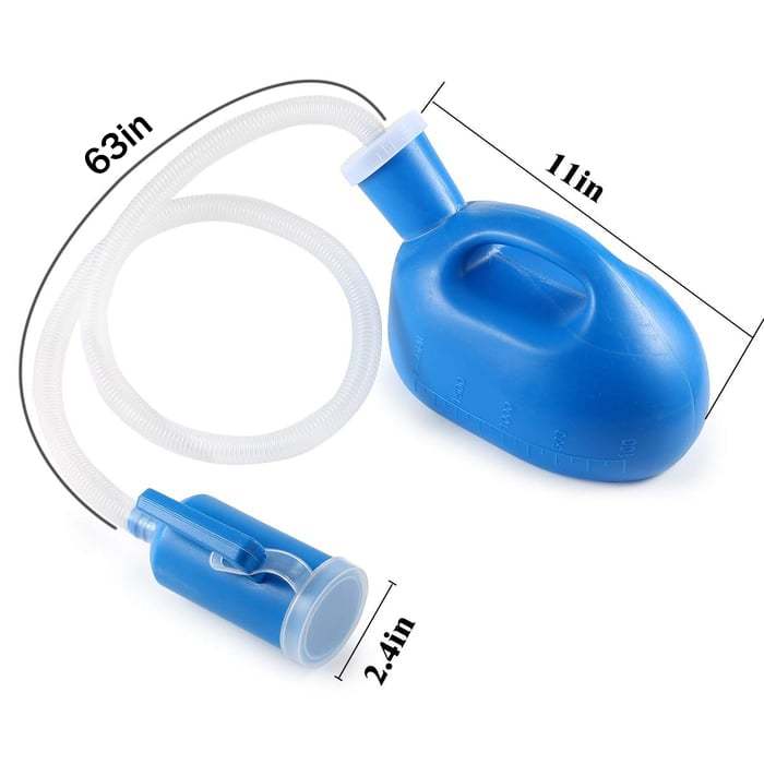 🚗 Travel Urinal for Men – 2000ml Capacity, Easy to Carry ✈