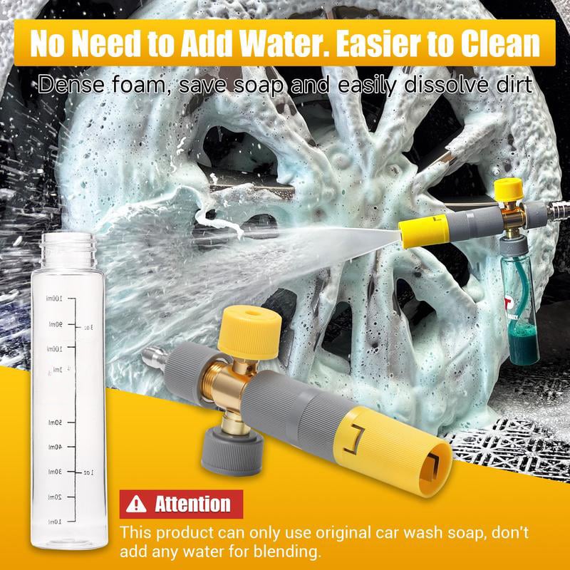 🔥LAST DAY 75% OFF - 💦2-in-1 High-Pressure Car Washer Nozzle Accessories