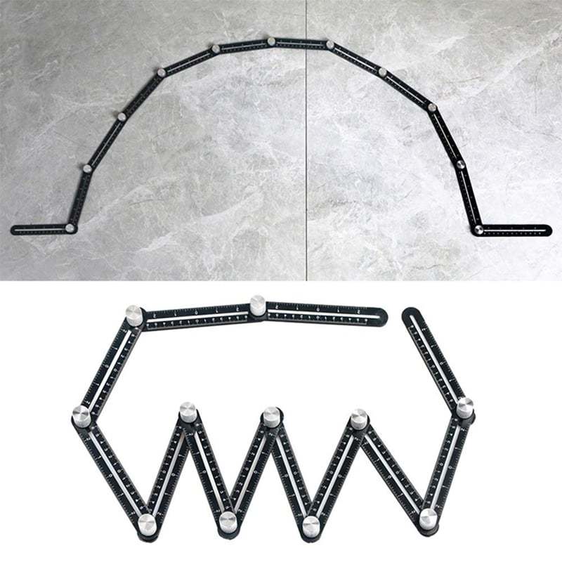 6/12-fold Multi Angle Measuring Ruler