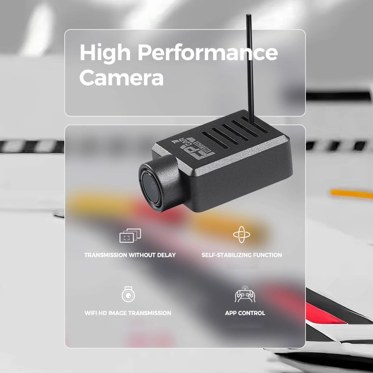 🚗APP-Controlled Fully Proportional FPV Mini RC Car with 3-Speed Modes