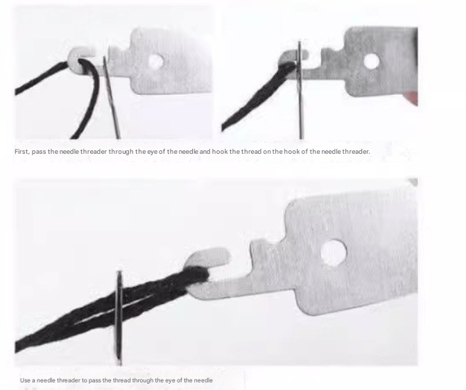 🧵34PCS Big Eye Steel Needles Set ✨Long & Thin Handmade Quilting & Sewing Needles Kit for DIY Sewing Projects