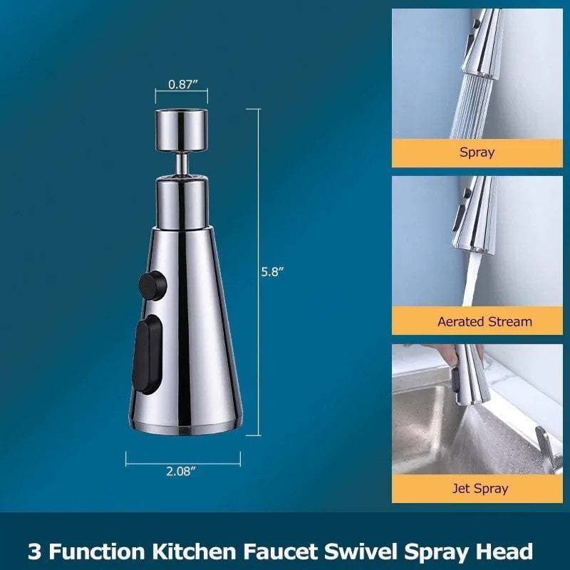 3 Way Kitchen Faucet