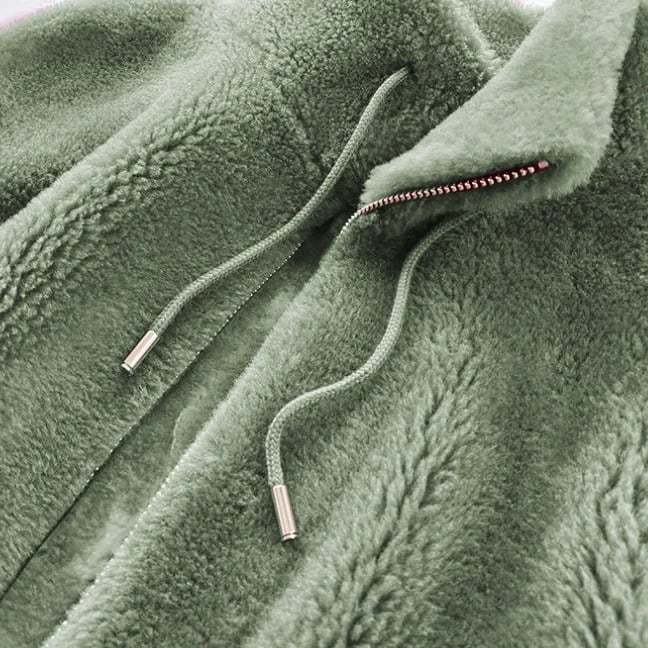 🔥🔥Padded Coat Stand-collar Double-faced Fleece Jacket