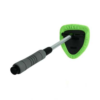 🔥Microfiber Car Windshield Cleaning Tool with Extendable Handle