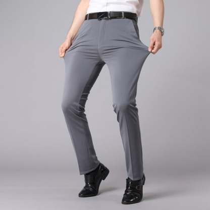 Men's ice silk suit pants-Buy 2 Save $20