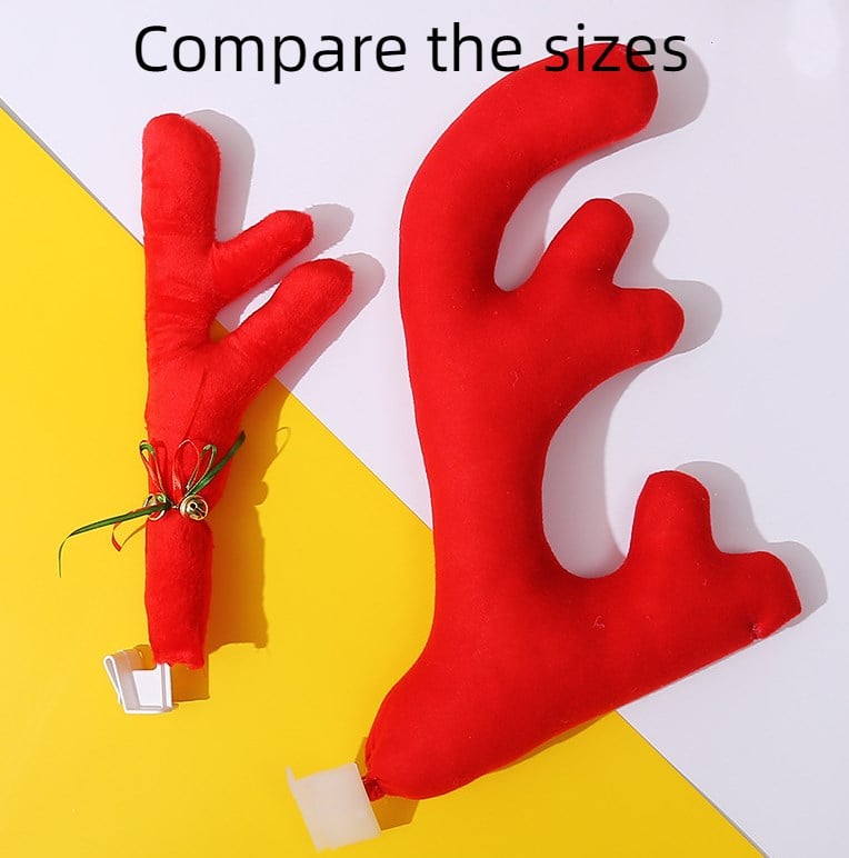 Funny Christmas  Car Antlers Decoration