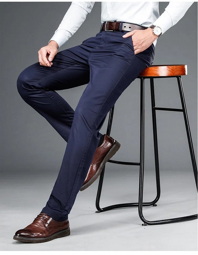 Men's ice silk suit pants-Buy 2 Save $20