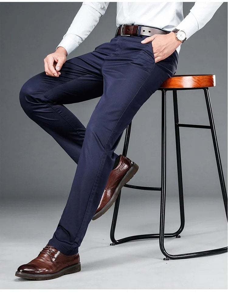 Men's ice silk suit pants-Buy 2 Save $20